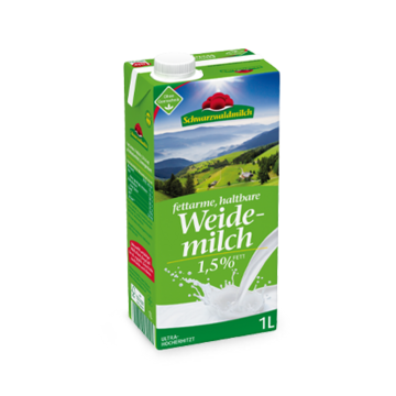  Schwarzwaldmilch Haltbare Weidemilch fettarm 1,5%