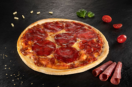 Pizza Salami- Feinfrost- von Regusto aus Emmendingen 400g | 30cm
